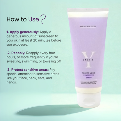 Tomato and Zinc Sunscreen - Yarkiy