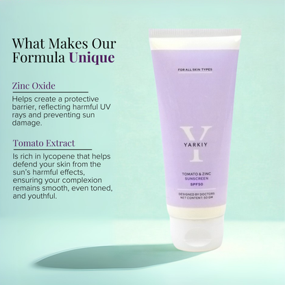 Tomato and Zinc Sunscreen - Yarkiy