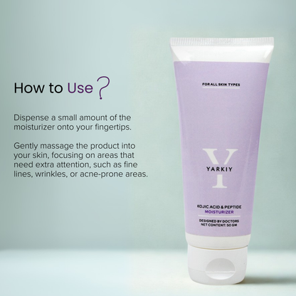 Kojic Acid and Peptide Moisturizer - Yarkiy
